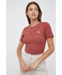 Bluzka Calvin Klein Jeans t-shirt damski kolor czerwony