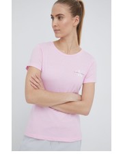 Bluzka t-shirt bawełniany (2-pack) kolor różowy - Answear.com Calvin Klein Jeans