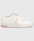 Sneakersy Calvin Klein Jeans sneakersy Cupsole Laceup Basket Low kolor biały