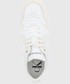 Sneakersy męskie Calvin Klein Jeans Buty skórzane kolor biały