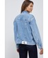 Kurtka Calvin Klein Jeans kurtka jeansowa damska przejściowa oversize
