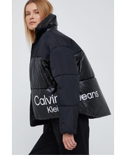 Kurtka kurtka damska kolor czarny zimowa - Answear.com Calvin Klein Jeans