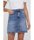 Spódnica Calvin Klein Jeans spódnica jeansowa mini prosta