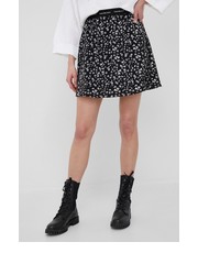 Spódnica spódnica kolor czarny mini rozkloszowana - Answear.com Calvin Klein Jeans