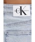 Spódnica Calvin Klein Jeans spódnica jeansowa midi prosta