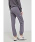 Spodnie Calvin Klein Jeans Spodnie bawełniane damskie kolor szary z nadrukiem