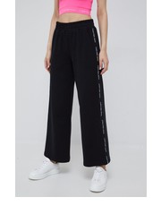 Spodnie spodnie dresowe damskie kolor czarny z aplikacją - Answear.com Calvin Klein Jeans