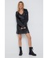 Sukienka Calvin Klein Jeans sukienka kolor czarny mini dopasowana