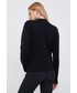 Sweter Calvin Klein Jeans sweter bawełniany damski kolor czarny lekki