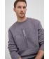 Bluza męska Calvin Klein Jeans Bluza męska kolor szary z nadrukiem
