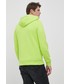 Bluza męska Calvin Klein Jeans Bluza męska kolor zielony z kapturem z nadrukiem