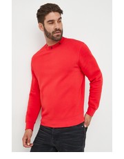 Bluza męska bluza męska kolor czerwony gładka - Answear.com Calvin Klein Jeans