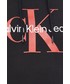 Bluza męska Calvin Klein Jeans bluza bawełniana męska kolor czarny z kapturem z nadrukiem