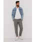 Kurtka męska Calvin Klein Jeans - Kurtka jeansowa J30J317763.4891