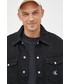 Kurtka męska Calvin Klein Jeans kurtka jeansowa męska kolor czarny