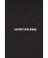T-shirt - koszulka męska Calvin Klein Jeans longsleeve bawełniany kolor czarny z nadrukiem