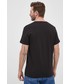 T-shirt - koszulka męska Calvin Klein Jeans t-shirt bawełniany kolor czarny z nadrukiem