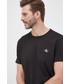T-shirt - koszulka męska Calvin Klein Jeans t-shirt bawełniany kolor czarny z nadrukiem