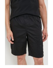 Krótkie spodenki męskie szorty męskie kolor czarny - Answear.com Calvin Klein Jeans