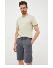 Krótkie spodenki męskie szorty bawełniane męskie kolor granatowy - Answear.com Calvin Klein Jeans