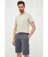 Krótkie spodenki męskie Calvin Klein Jeans szorty bawełniane męskie kolor granatowy