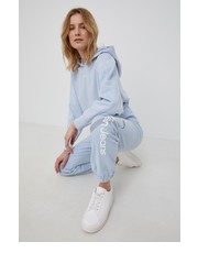 Bluza Bluza damska z kapturem gładka - Answear.com Calvin Klein Jeans