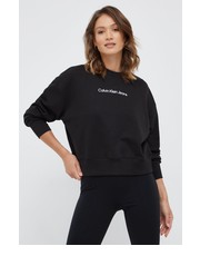 Bluza bluza bawełniana damska kolor czarny z nadrukiem - Answear.com Calvin Klein Jeans