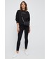 Bluza Calvin Klein Jeans bluza bawełniana damska kolor czarny z nadrukiem