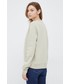 Bluza Calvin Klein Jeans bluza damska kolor beżowy z aplikacją