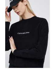 Bluza bluza damska kolor czarny z aplikacją - Answear.com Calvin Klein Jeans