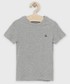 Koszulka Calvin Klein Jeans T-shirt bawełniany dziecięcy kolor szary gładki