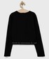 Koszulka Calvin Klein Jeans Longsleeve dziecięcy kolor czarny