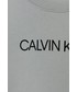 Bluza Calvin Klein Jeans Bluza bawełniana dziecięca kolor szary z nadrukiem