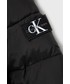 Kurtki Calvin Klein Jeans kurtka dziecięca kolor czarny