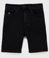 Spodnie Calvin Klein Jeans szorty jeansowe dziecięce kolor czarny