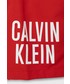 Spodnie Calvin Klein Jeans szorty kąpielowe dziecięce kolor czerwony