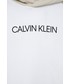 Spodnie Calvin Klein Jeans dres bawełniany dziecięcy kolor beżowy