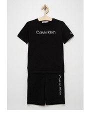 Dres komplet bawełniany dziecięcy kolor czarny - Answear.com Calvin Klein Jeans