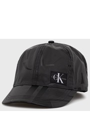 Czapka dziecięca czapka dziecięca kolor czarny wzorzysta - Answear.com Calvin Klein Jeans