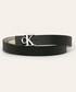 Pasek Calvin Klein Jeans - Pasek skórzany K60K606621