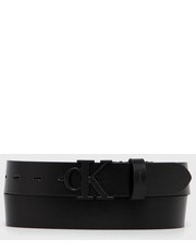 Pasek pasek skórzany damski kolor czarny - Answear.com Calvin Klein Jeans