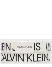 Pasek dziecięcy pasek dziecięcy kolor biały - Answear.com Calvin Klein Jeans