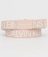 Pasek dziecięcy Calvin Klein Jeans pasek dziecięcy kolor różowy
