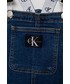 Sukienka dziecięca Calvin Klein Jeans - Sukienka jeansowa dziecięca