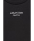 Sukienka dziecięca Calvin Klein Jeans sukienka dziecięca kolor czarny mini rozkloszowana