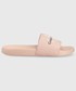Klapki Calvin Klein Jeans klapki Slide Monogram damskie kolor różowy