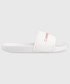 Klapki Calvin Klein Jeans klapki Slide Bold Institutional damskie kolor biały