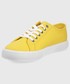 Trampki damskie Calvin Klein Jeans tenisówki damskie kolor żółty