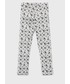 Legginsy Calvin Klein Jeans legginsy dziecięce kolor szary wzorzyste