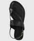 Sandały MEXX Mexx sandały skórzane Sandal Joraya damskie kolor czarny